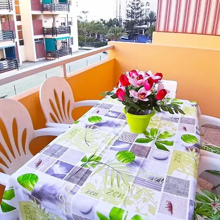 Appartamento New And Beautiful In Cristianos, Free Wi-fi, Ocean View *
